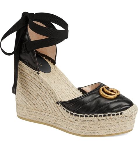 gucci sneakers wedge|Gucci espadrilles sneakers.